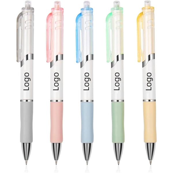 0.5mm Ballpoint Gel Black Ink Pens