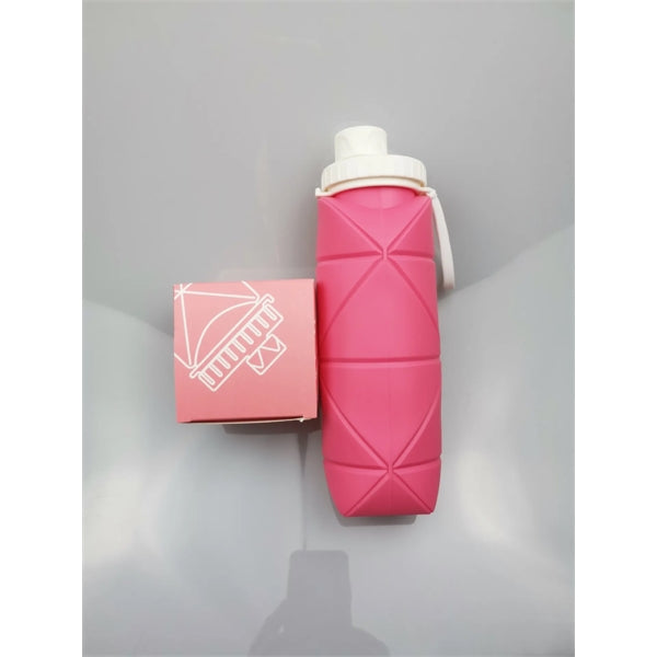 Silicone Collapsible Water Bottles (20 OZ)