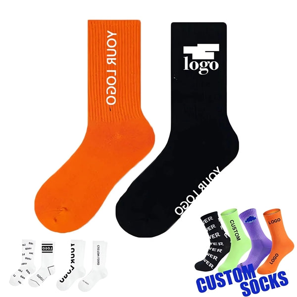 Sport Unisex Crew Athletic Aesthetic Socks