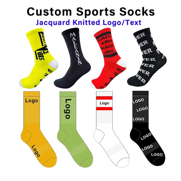 Sport Unisex Crew Athletic Aesthetic Socks