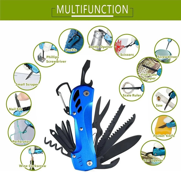 15 in 1 Pocket Multi-function Knife