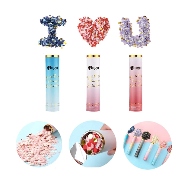 Party Supplies Confetti Popper Cannon for Wedding Birthday