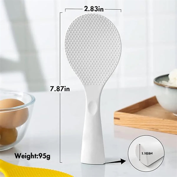 Silicone Standing Non Stick Heat Resistant Rice Paddle