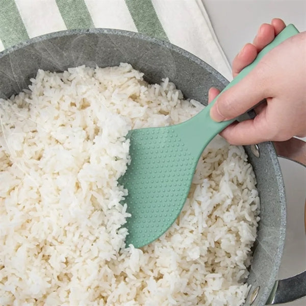 Silicone Standing Non Stick Heat Resistant Rice Paddle