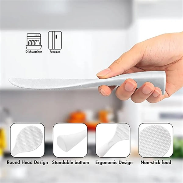 Silicone Standing Non Stick Heat Resistant Rice Paddle