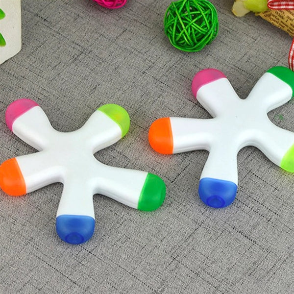 Funky Shaped 5 color Highlighter