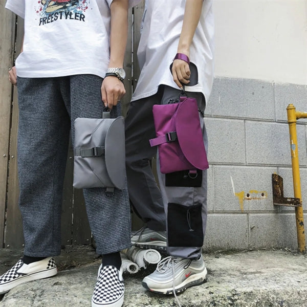 Casual Fashion Solid Color Waterproof Phone Pouch Fan