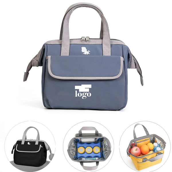 Portable Insulated Cooler Lunch Bag
