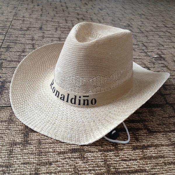 Straw Cowboy Cowgirl Hat