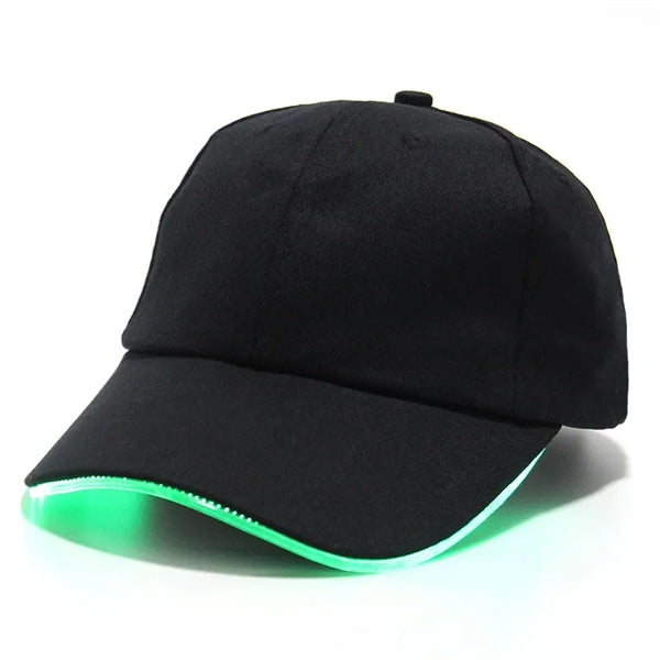 LED Light Baseball Cap Glow Party Hat