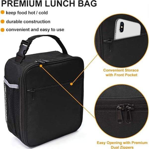 Large Capacity Leakproof Portable Lunch Box Lunch Bag