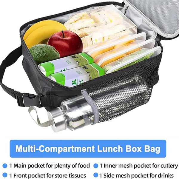Large Capacity Leakproof Portable Lunch Box Lunch Bag