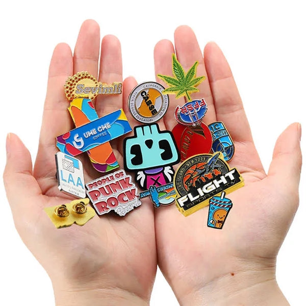 2" Hard Enamel Lapel Pins