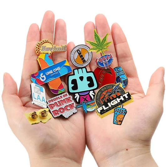 2" Hard Enamel Lapel Pins