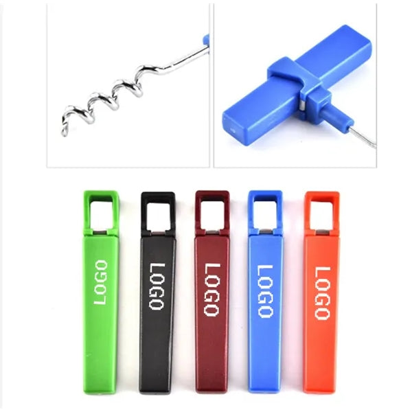 Mini Corkscrew beer and red wine bottle opener 2 in 1