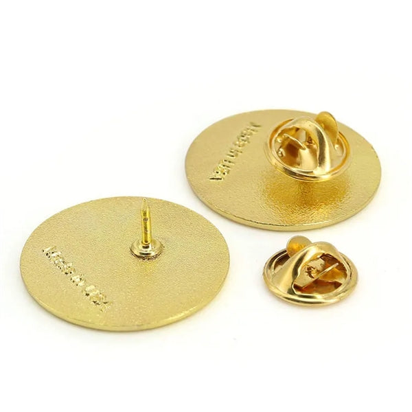 2" Die Struck Lapel Pin (no soft enamel)
