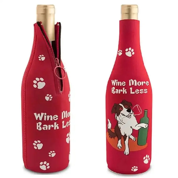 Neoprene Wine Bag with Zipper