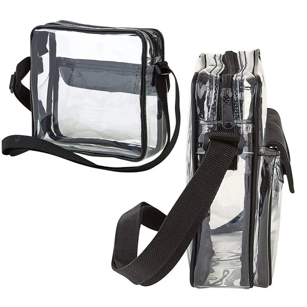 Clear Stadium Bag With Adjustable Shoulder Strap