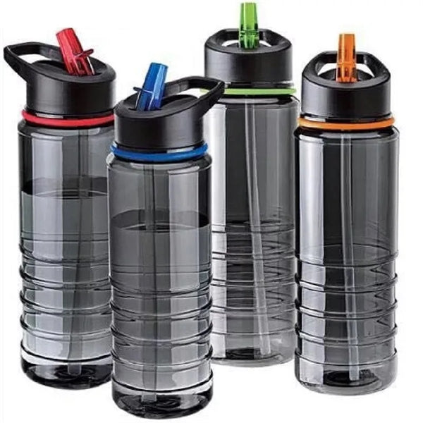 27 oz Plastic Water Bottle with Straw Lid