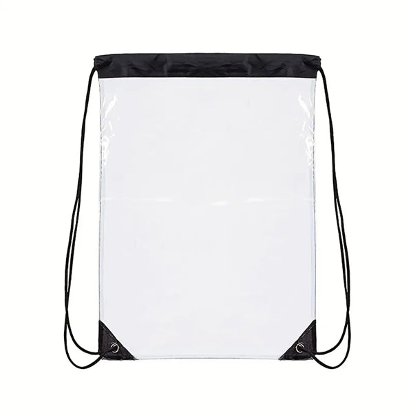 Clear PVC Drawstring Bag