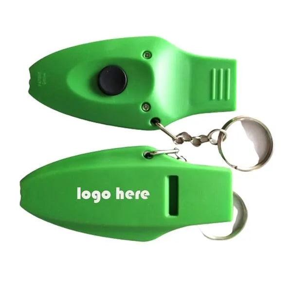 Led Whistle Keychain