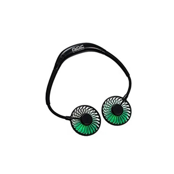 Dual Breeze Hands-Free Neck Fan with Mood Light