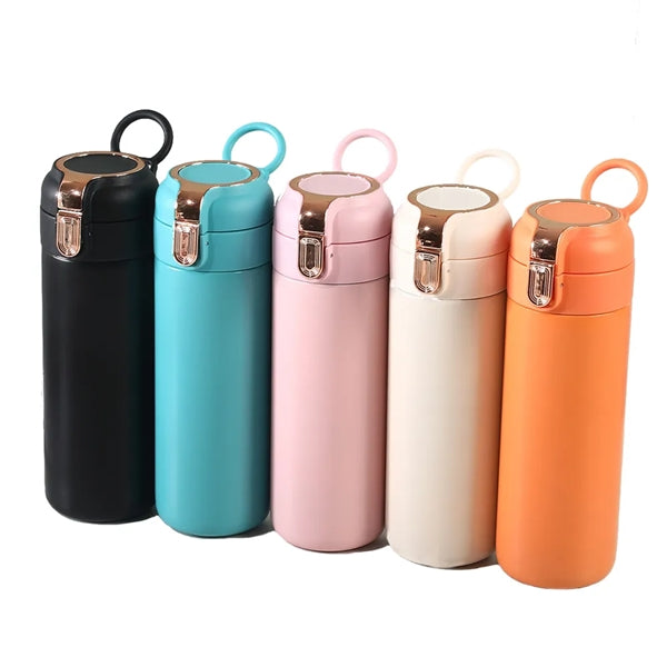 Creative Smart LED Thermos Portable Stainless Steel Tumbler
