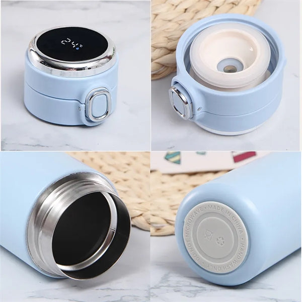 Creative Smart LED Thermos Portable Stainless Steel Tumbler
