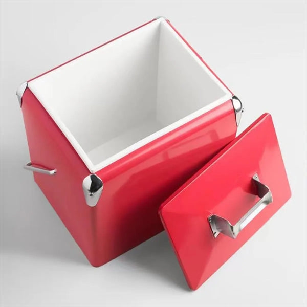 Large Capacity Outdoor Retro Picnic Insulated Cooler