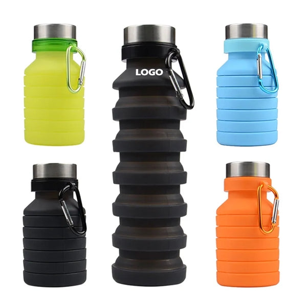 18 oz Foldable Silicone Bottle