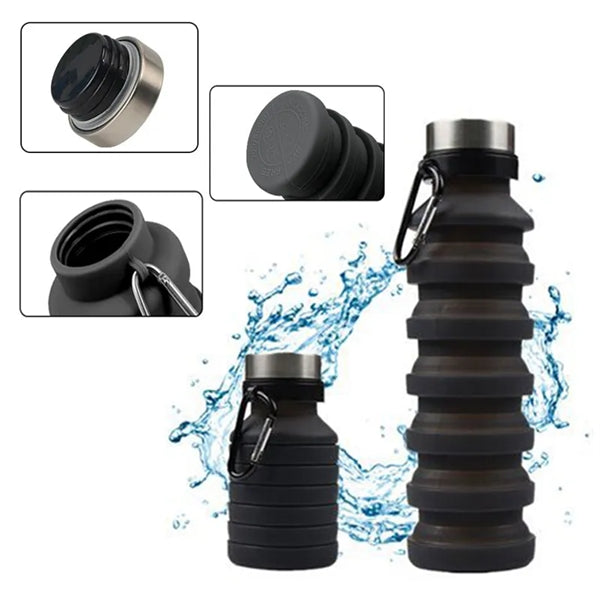 18 oz Foldable Silicone Bottle