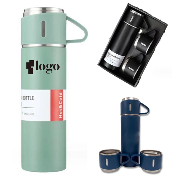 Stainless Steel Thermos Cup Set