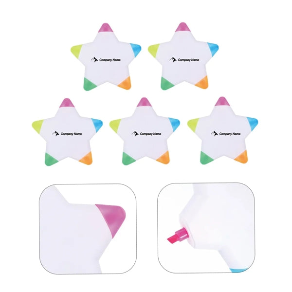 Star Shape Highlighter Pen