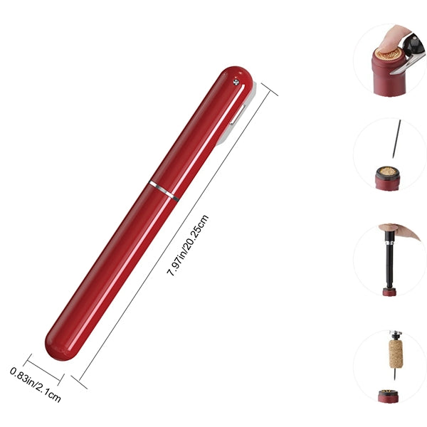 Air Pressure Wine Corkscrew with Foil Cutter