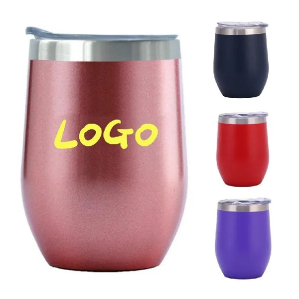 Eco-Friendly 12oz Capacity Stainless Steel Egg Cup