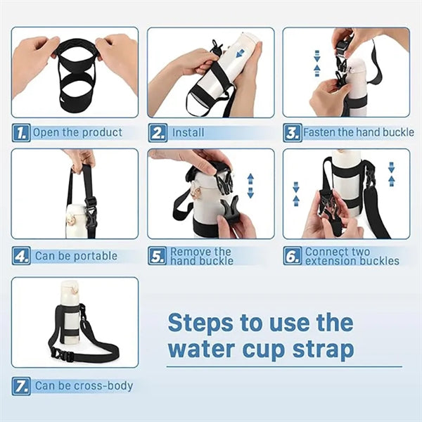 Portable Adjustable Bottle Holder Bag