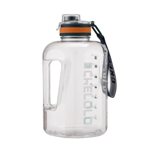 75 oz Plastic Water Bottle with Carry Strap