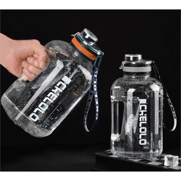 75 oz Plastic Water Bottle with Carry Strap