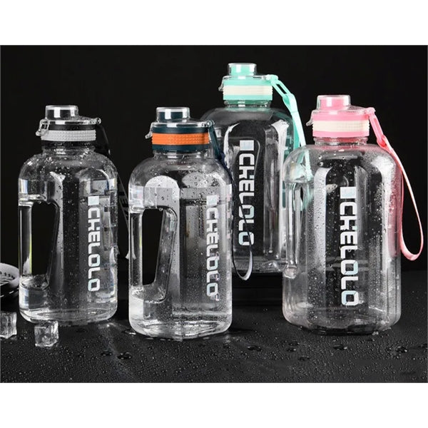 75 oz Plastic Water Bottle with Carry Strap