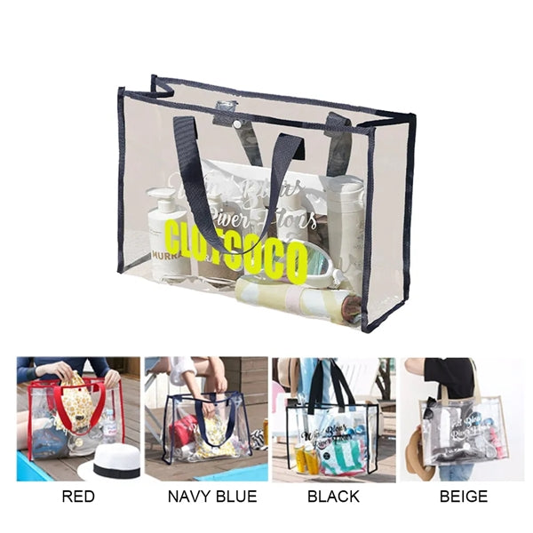 Transparent PVC Tote Bag