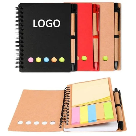 Sticky Notebook with Pen Holder