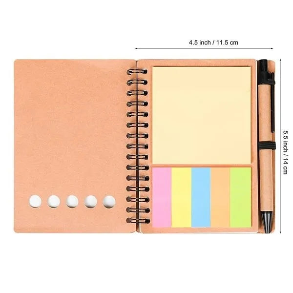 Sticky Notebook with Pen Holder