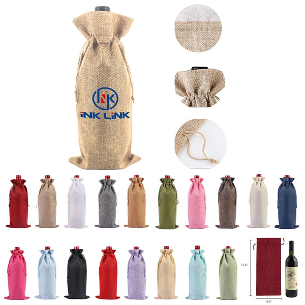 Wine Bag with Drawstring