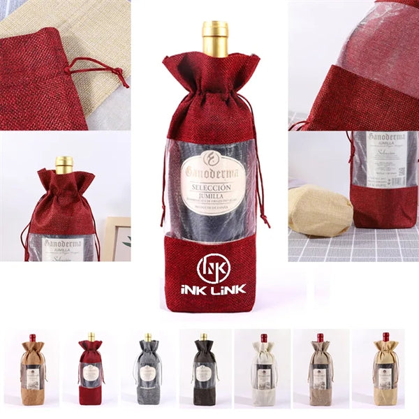 Wine Bag with Clear Window