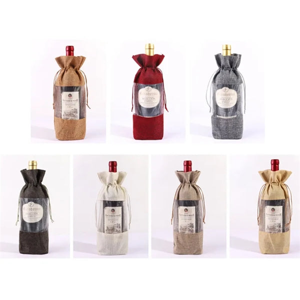Wine Bag with Clear Window