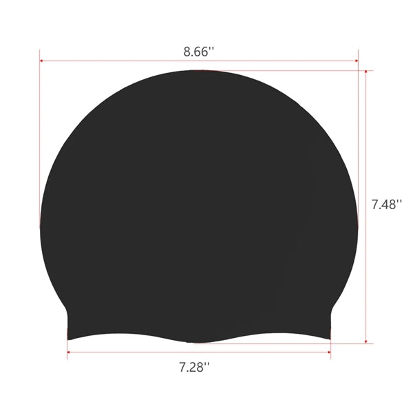 Adult Silicone Custom Swimming Cap