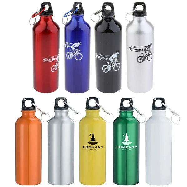 17oz Portable Aluminum Water Kettle With Carabiner