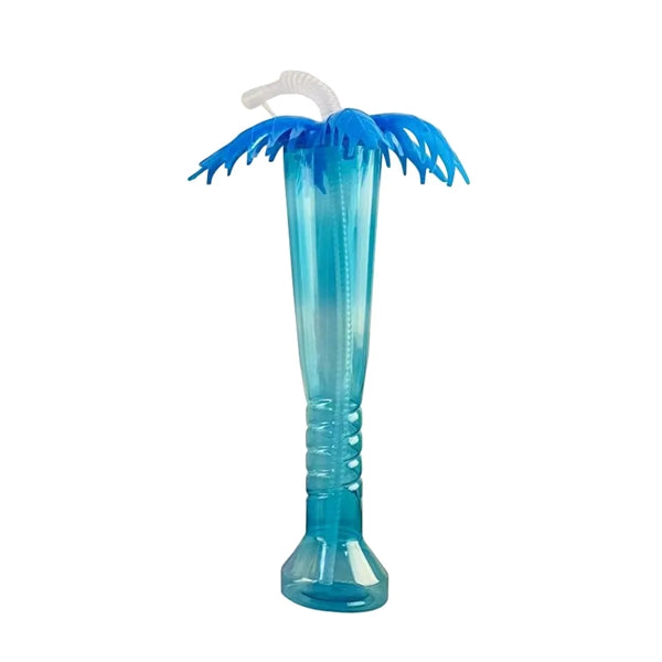 16oz Palm Tree Plastic Yard Glasses