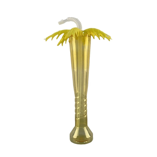 16oz Palm Tree Plastic Yard Glasses