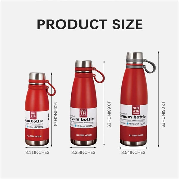 Insulated Vacuum Water Bottles With Strap